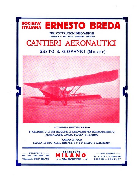 L'ala d'Italia rivista mensile di aeronautica