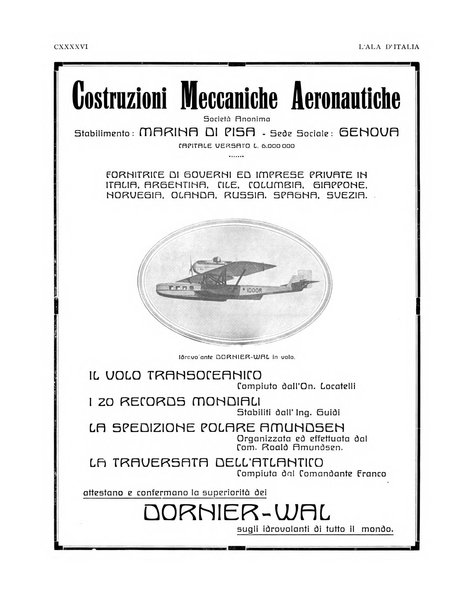 L'ala d'Italia rivista mensile di aeronautica