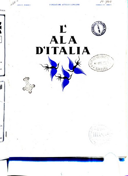 L'ala d'Italia rivista mensile di aeronautica