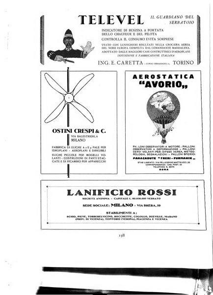 L'ala d'Italia rivista mensile di aeronautica