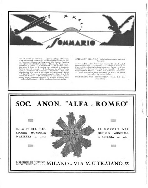 L'ala d'Italia rivista mensile di aeronautica