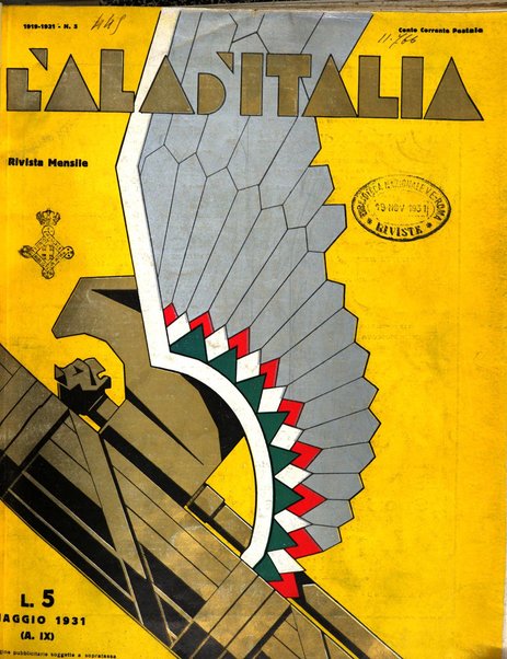 L'ala d'Italia rivista mensile di aeronautica