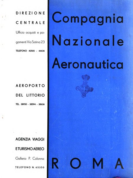 L'ala d'Italia rivista mensile di aeronautica