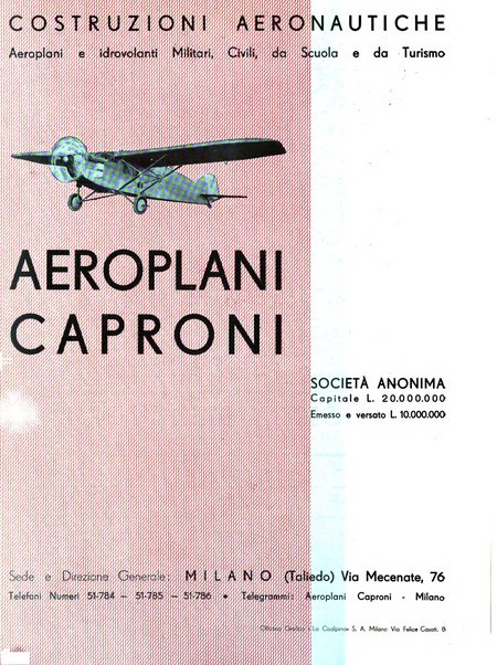 L'ala d'Italia rivista mensile di aeronautica