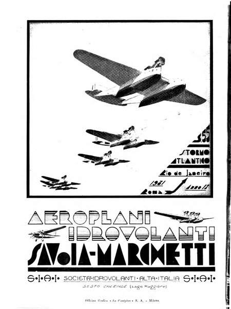 L'ala d'Italia rivista mensile di aeronautica