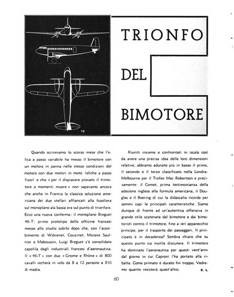 L'ala d'Italia rivista mensile di aeronautica