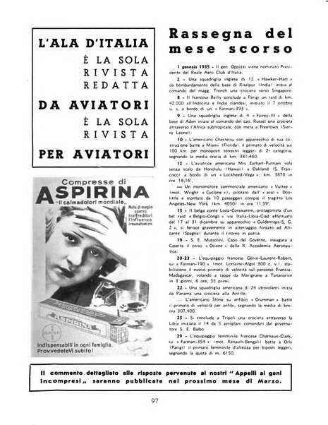 L'ala d'Italia rivista mensile di aeronautica