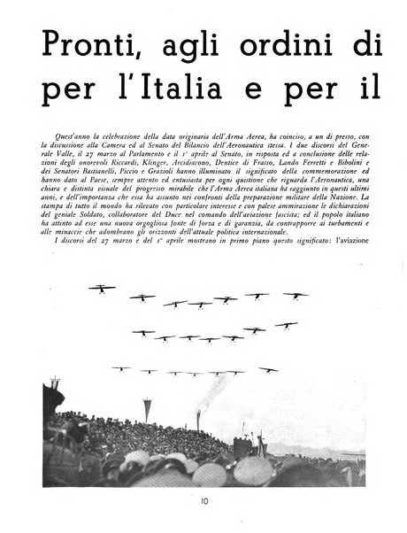 L'ala d'Italia rivista mensile di aeronautica