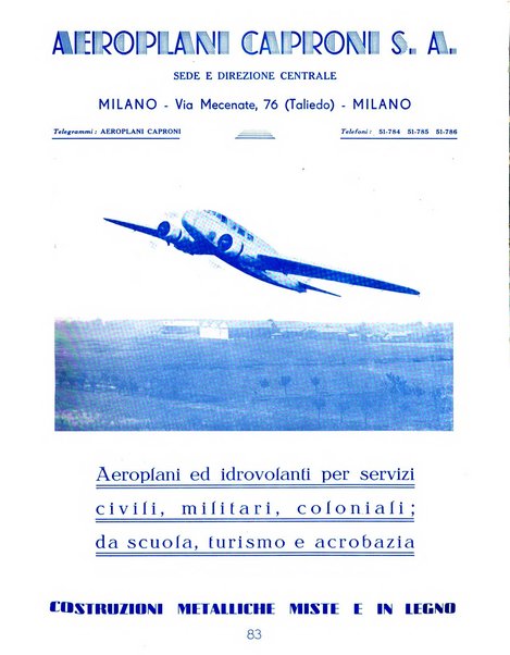 L'ala d'Italia rivista mensile di aeronautica