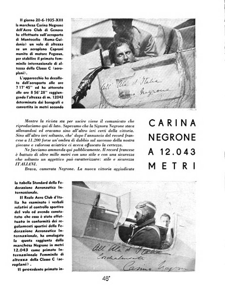 L'ala d'Italia rivista mensile di aeronautica