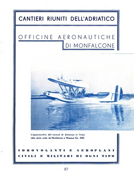 L'ala d'Italia rivista mensile di aeronautica