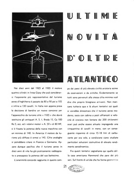 L'ala d'Italia rivista mensile di aeronautica