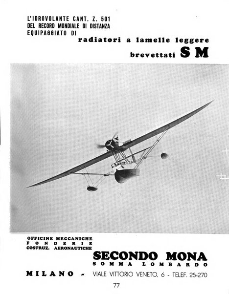 L'ala d'Italia rivista mensile di aeronautica