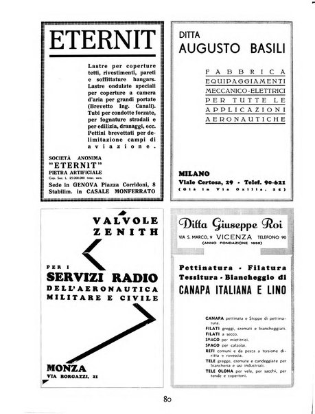 L'ala d'Italia rivista mensile di aeronautica