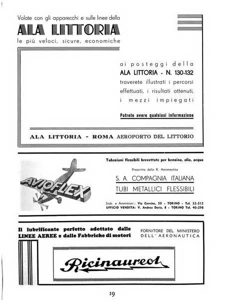 L'ala d'Italia rivista mensile di aeronautica