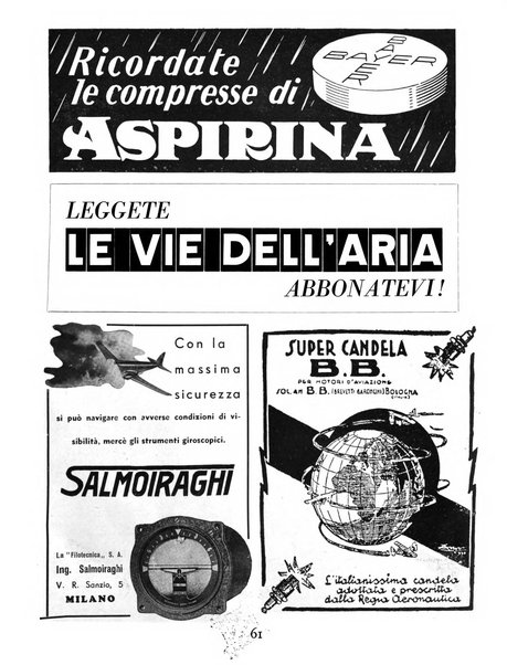 L'ala d'Italia rivista mensile di aeronautica