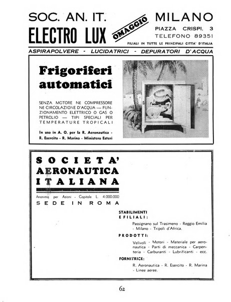 L'ala d'Italia rivista mensile di aeronautica