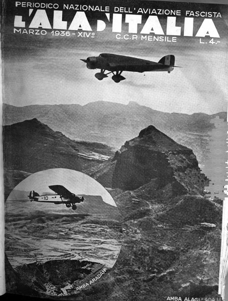 L'ala d'Italia rivista mensile di aeronautica