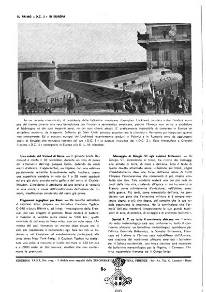 L'ala d'Italia rivista mensile di aeronautica