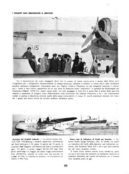 L'ala d'Italia rivista mensile di aeronautica