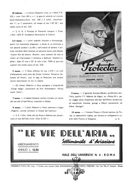 L'ala d'Italia rivista mensile di aeronautica