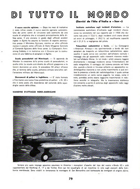 L'ala d'Italia rivista mensile di aeronautica