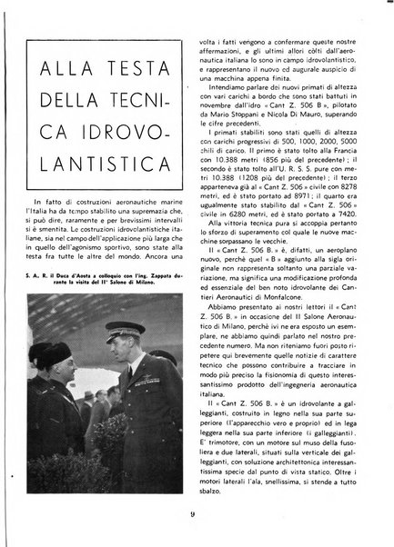 L'ala d'Italia rivista mensile di aeronautica