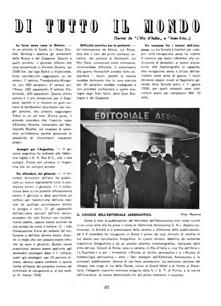 L'ala d'Italia rivista mensile di aeronautica