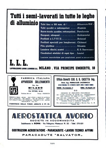 L'ala d'Italia rivista mensile di aeronautica