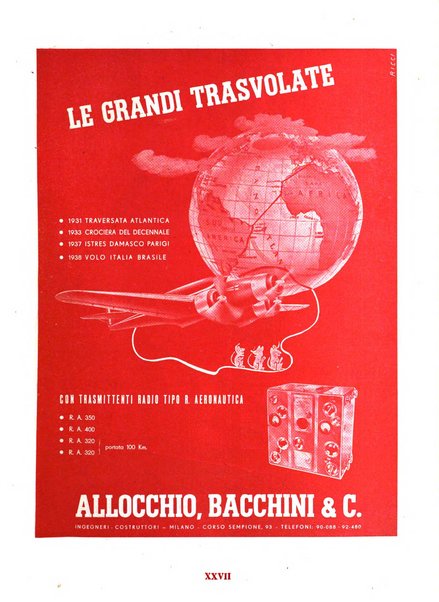 L'ala d'Italia rivista mensile di aeronautica