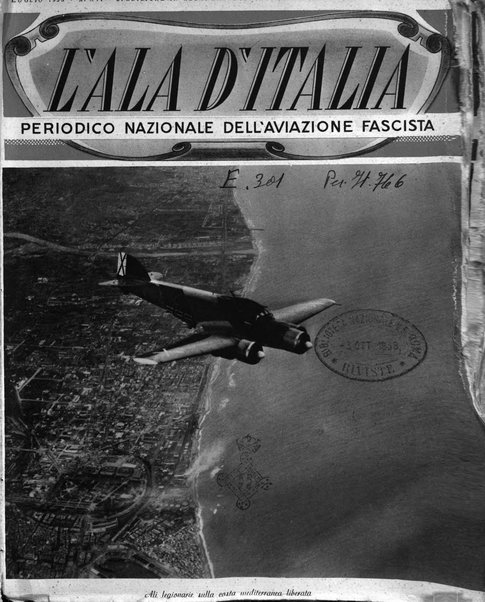 L'ala d'Italia rivista mensile di aeronautica