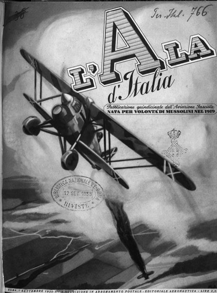 L'ala d'Italia rivista mensile di aeronautica