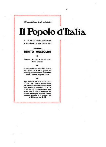 L'ala d'Italia rivista mensile di aeronautica