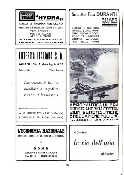 L'ala d'Italia rivista mensile di aeronautica