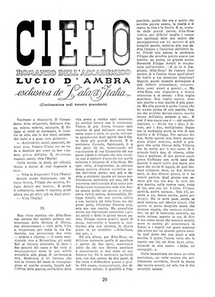 L'ala d'Italia rivista mensile di aeronautica