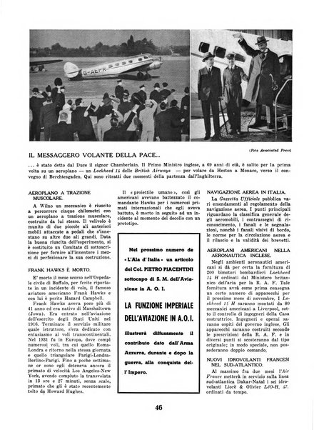 L'ala d'Italia rivista mensile di aeronautica