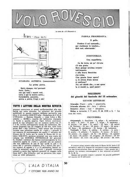 L'ala d'Italia rivista mensile di aeronautica