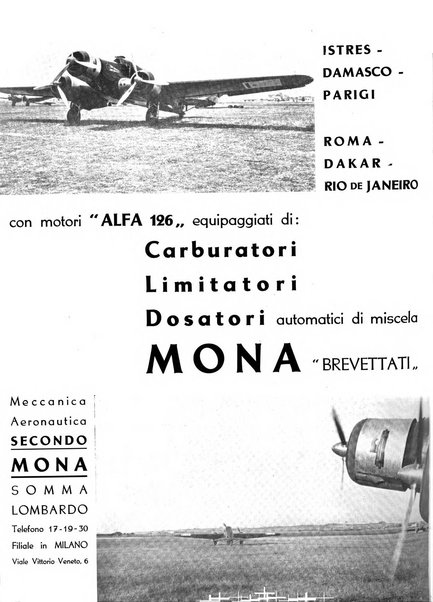 L'ala d'Italia rivista mensile di aeronautica