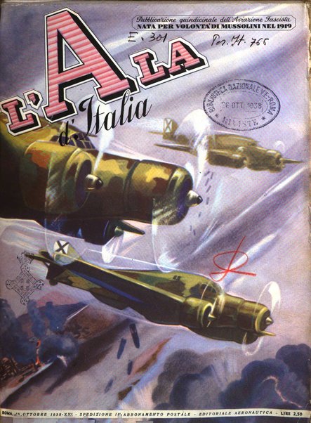 L'ala d'Italia rivista mensile di aeronautica