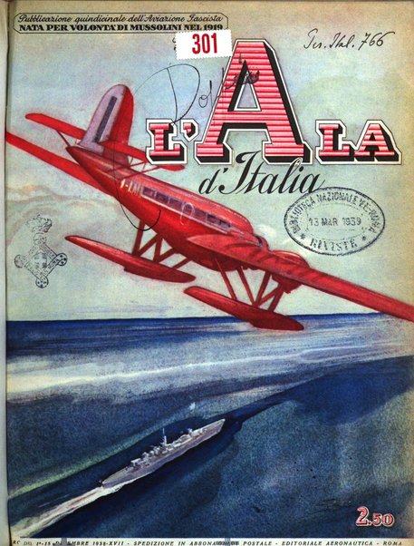 L'ala d'Italia rivista mensile di aeronautica