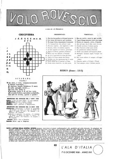 L'ala d'Italia rivista mensile di aeronautica