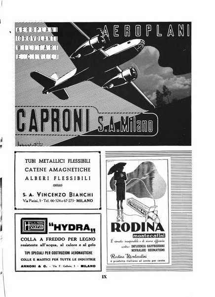 L'ala d'Italia rivista mensile di aeronautica