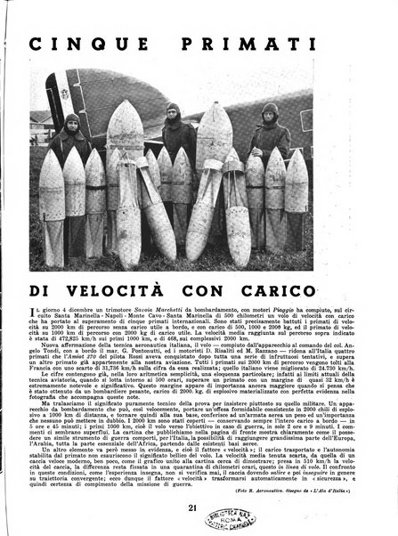 L'ala d'Italia rivista mensile di aeronautica