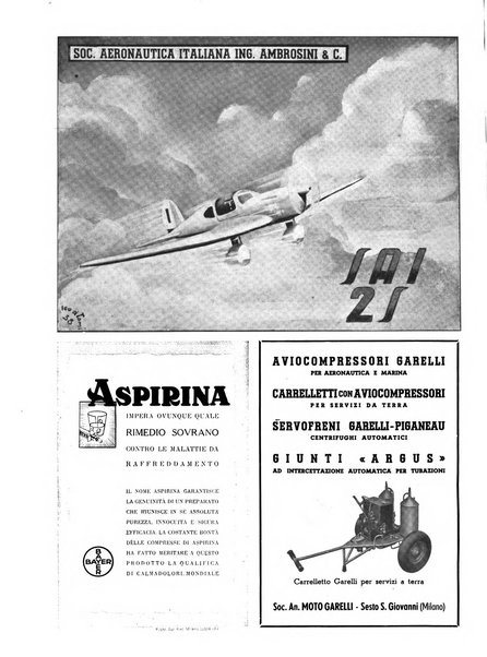 L'ala d'Italia rivista mensile di aeronautica