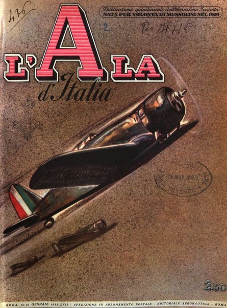 L'ala d'Italia rivista mensile di aeronautica