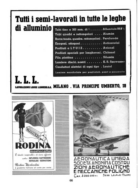 L'ala d'Italia rivista mensile di aeronautica