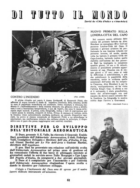 L'ala d'Italia rivista mensile di aeronautica