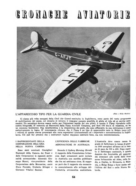 L'ala d'Italia rivista mensile di aeronautica