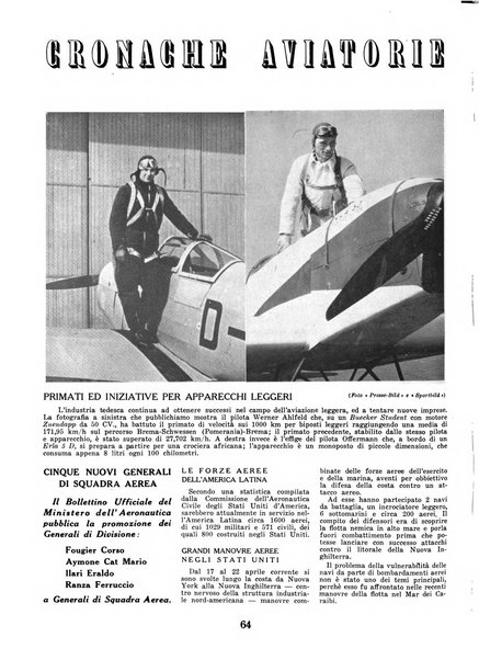 L'ala d'Italia rivista mensile di aeronautica