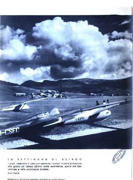 L'ala d'Italia rivista mensile di aeronautica